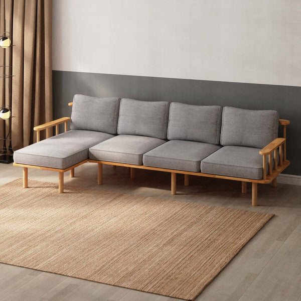 Lore Three Seat with Right Chaise