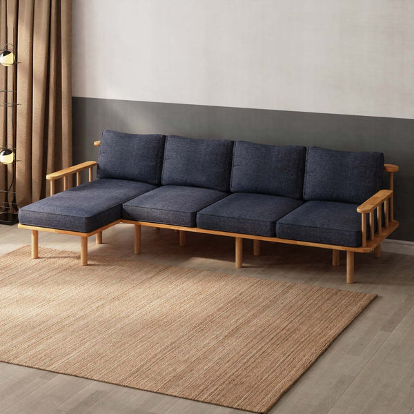 Lore Three Seat with Right Chaise