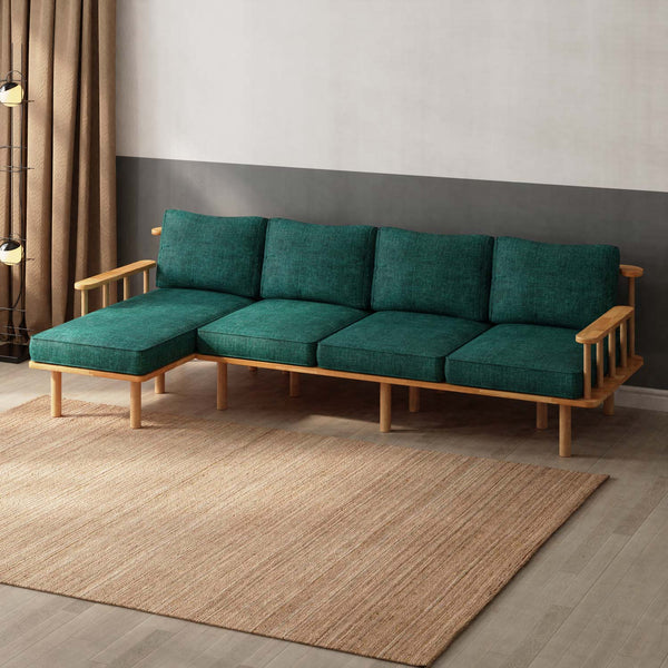 Lore Three Seat with Right Chaise