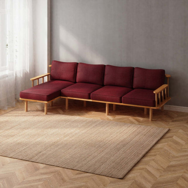 Lore Three Seat with Right Chaise