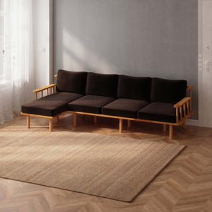 Lore Three Seat with Right Chaise
