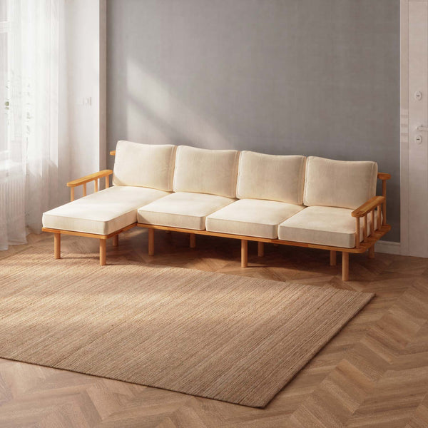 Lore Three Seat with Right Chaise