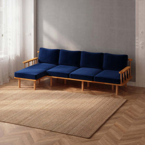 Lore Three Seat with Right Chaise