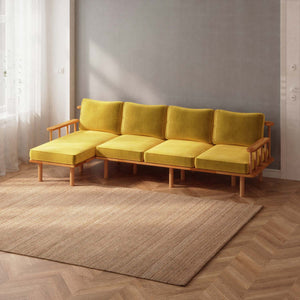 Lore Three Seat with Right Chaise