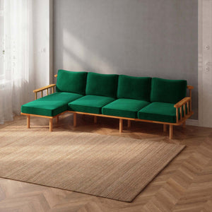 Lore Three Seat with Right Chaise