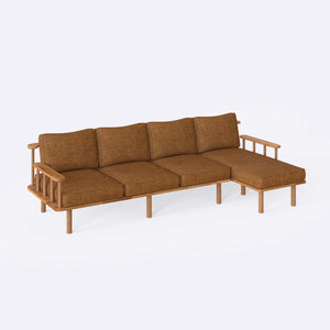 Lore Three Seat with Left Chaise