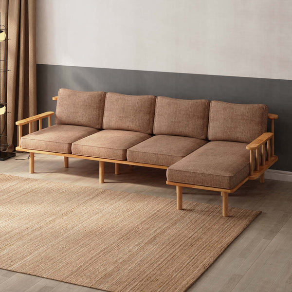 Lore Three Seat with Left Chaise