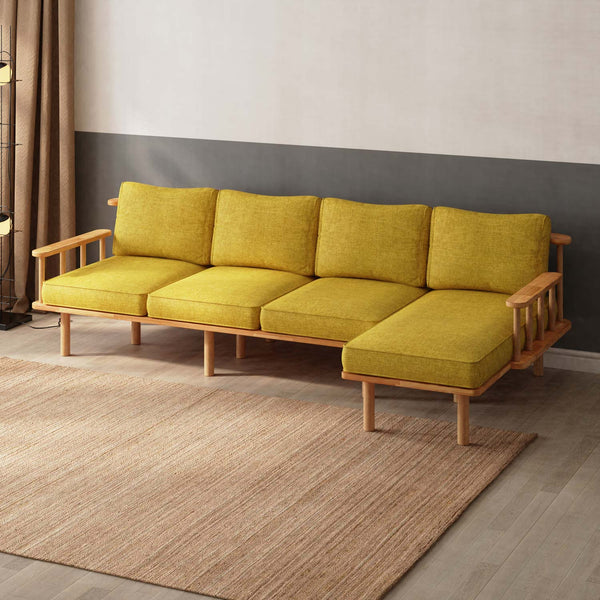 Lore Three Seat with Left Chaise