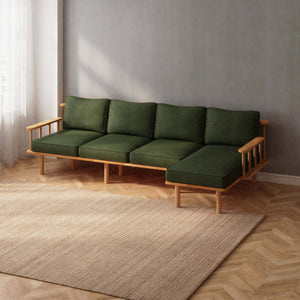 Lore Three Seat with Left Chaise