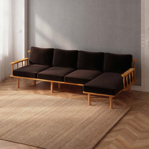 Lore Three Seat with Left Chaise