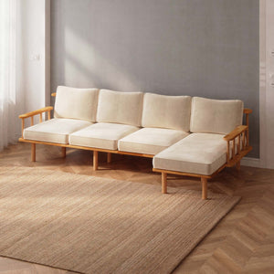 Lore Three Seat with Left Chaise