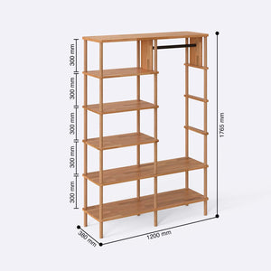 Erin Wardrobe – 47" x 15" (120 x 38 cm)