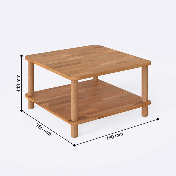 Velne Coffee Table – 31" x 31" (78 x 78 cm)