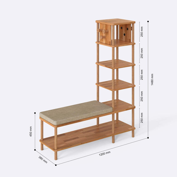 Imra – 47" x 15" (120 x 38 cm)
