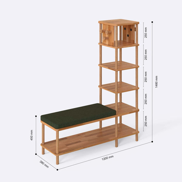 Imra – 47" x 15" (120 x 38 cm)