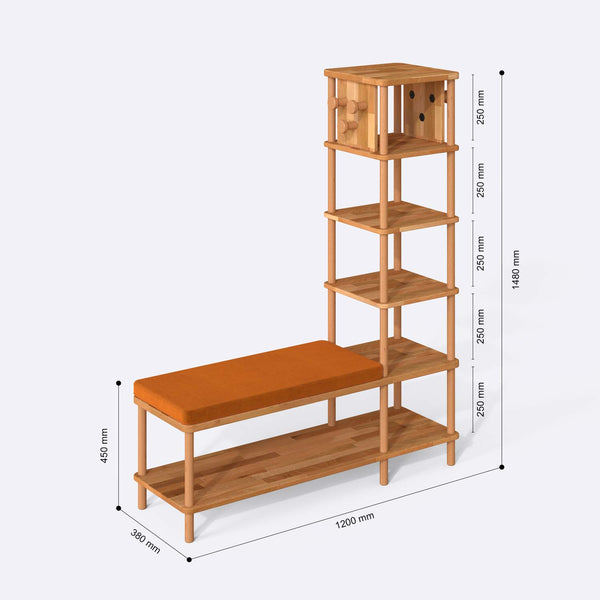 Imra – 47" x 15" (120 x 38 cm)