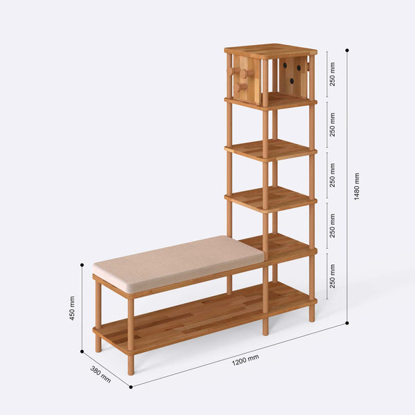 Imra – 47" x 15" (120 x 38 cm)