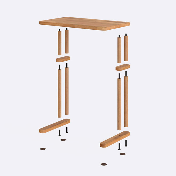 Hempa C Table – 26" x 15" (65 x 38 cm)