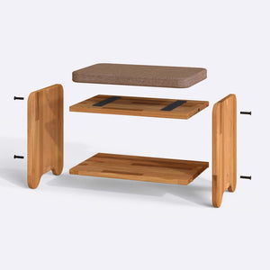 Kyran Bench – 26" x 15" (65 x 38 cm)