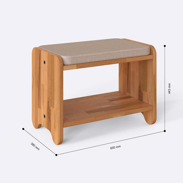 Kyran Bench – 26" x 15" (65 x 38 cm)