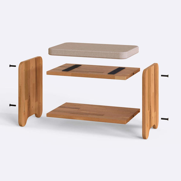 Kyran Bench – 26" x 15" (65 x 38 cm)