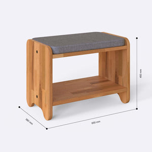 Kyran Bench – 26" x 15" (65 x 38 cm)