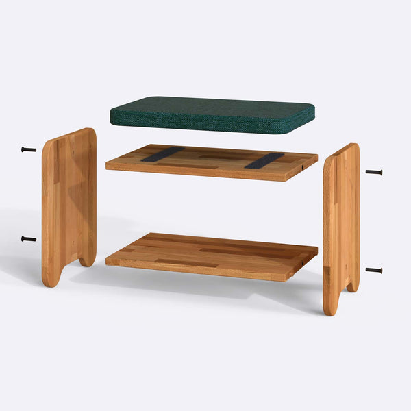 Kyran Bench – 26" x 15" (65 x 38 cm)