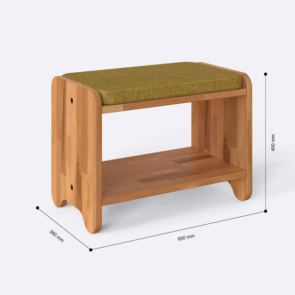 Kyran Bench – 26" x 15" (65 x 38 cm)