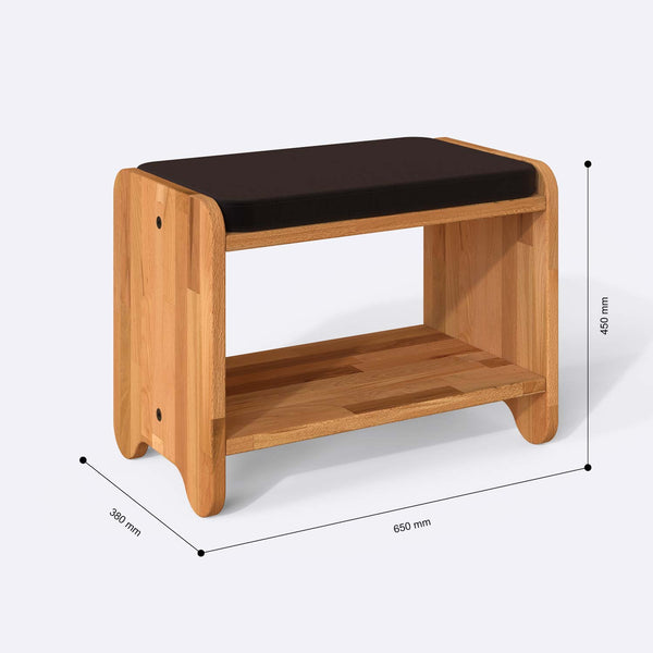 Kyran Bench – 26" x 15" (65 x 38 cm)