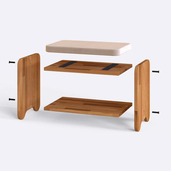 Kyran Bench – 26" x 15" (65 x 38 cm)