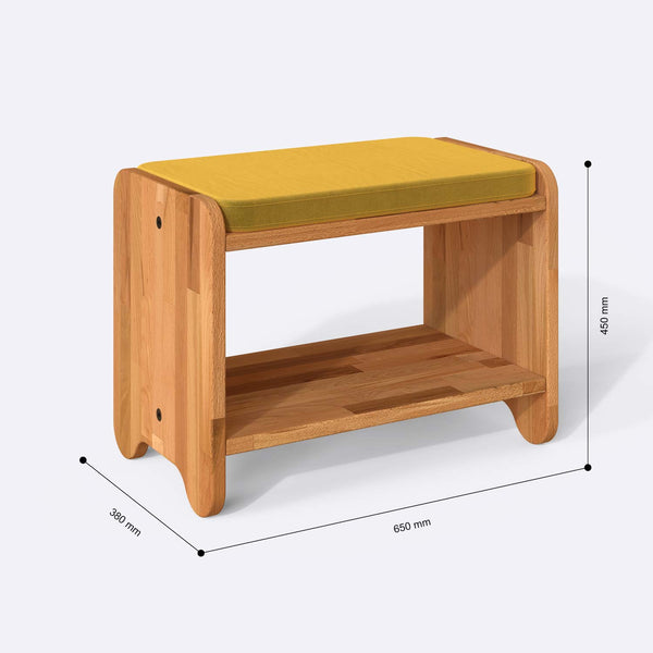 Kyran Bench – 26" x 15" (65 x 38 cm)