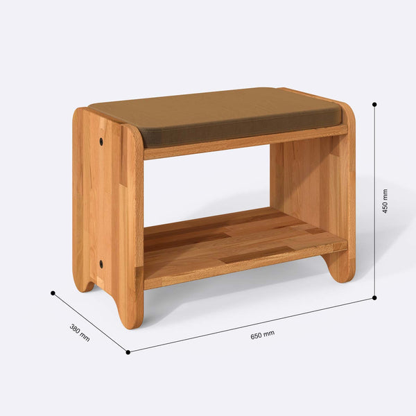 Kyran Bench – 26" x 15" (65 x 38 cm)