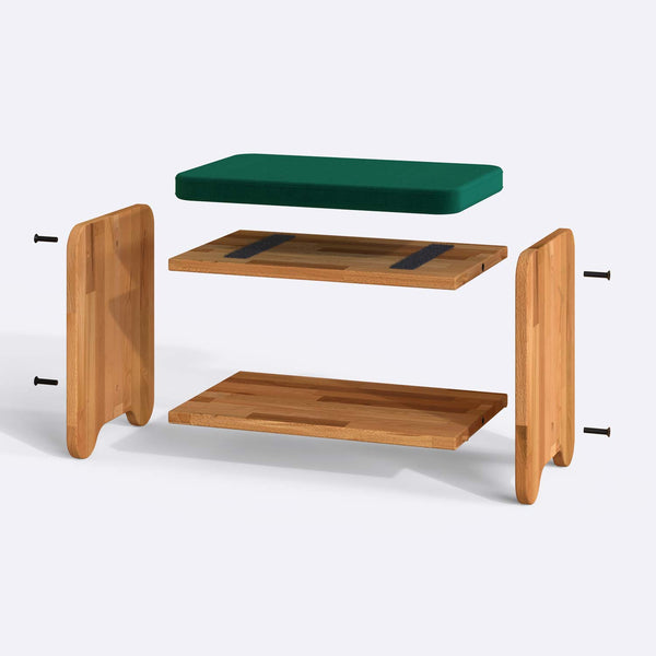 Kyran Bench – 26" x 15" (65 x 38 cm)