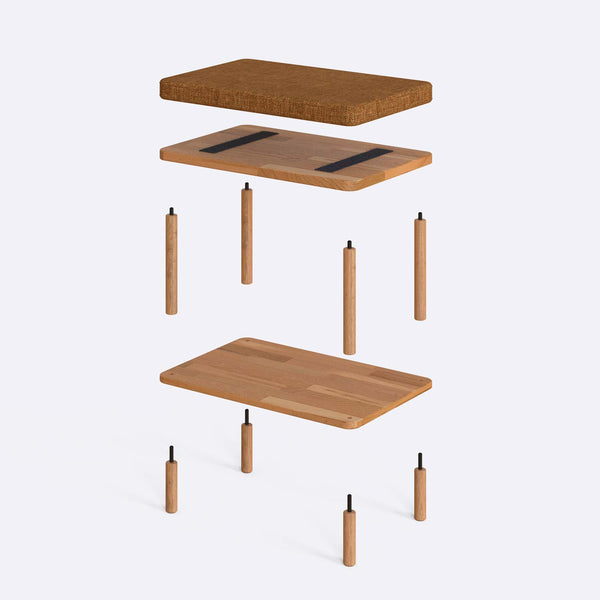 Waljan Bench – 24" x 15" (60 x 38 cm)