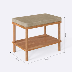 Waljan Bench – 24" x 15" (60 x 38 cm)