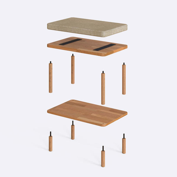 Waljan Bench – 24" x 15" (60 x 38 cm)