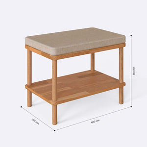 Waljan Bench – 24" x 15" (60 x 38 cm)