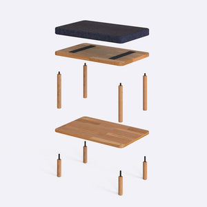 Waljan Bench – 24" x 15" (60 x 38 cm)