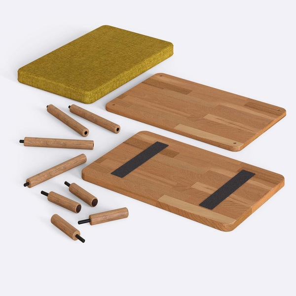 Waljan Bench – 24" x 15" (60 x 38 cm)