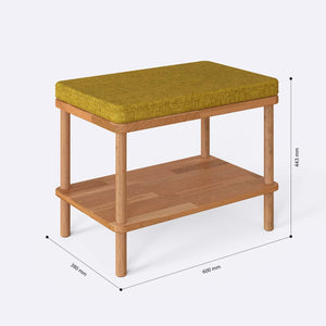 Waljan Bench – 24" x 15" (60 x 38 cm)