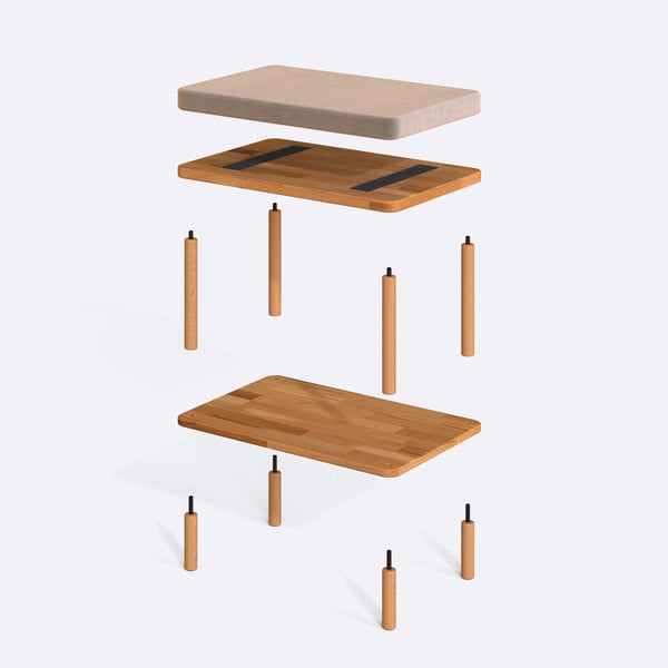 Waljan Bench – 24" x 15" (60 x 38 cm)