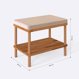 Waljan Bench – 24" x 15" (60 x 38 cm)