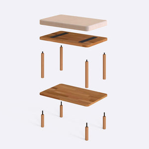 Waljan Bench – 24" x 15" (60 x 38 cm)