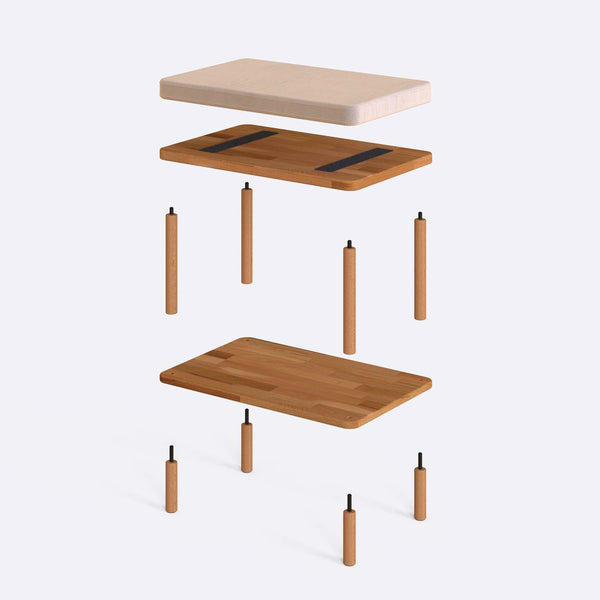 Waljan Bench – 24" x 15" (60 x 38 cm)