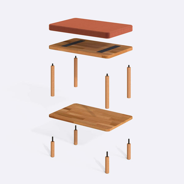 Waljan Bench – 24" x 15" (60 x 38 cm)