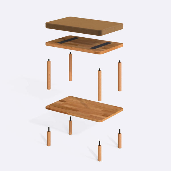 Waljan Bench – 24" x 15" (60 x 38 cm)