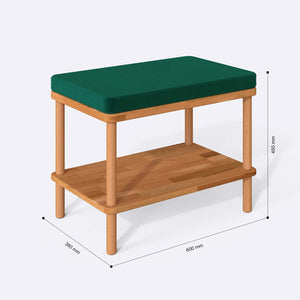 Waljan Bench – 24" x 15" (60 x 38 cm)