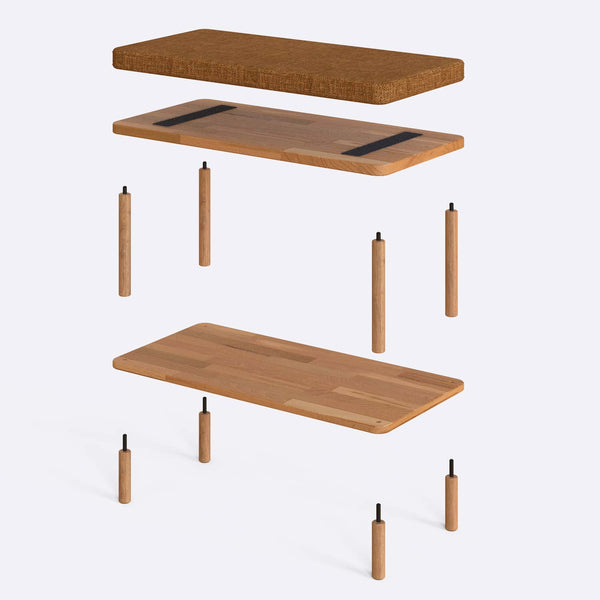 Waljan Bench – 31" x 15" (80 x 38 cm)