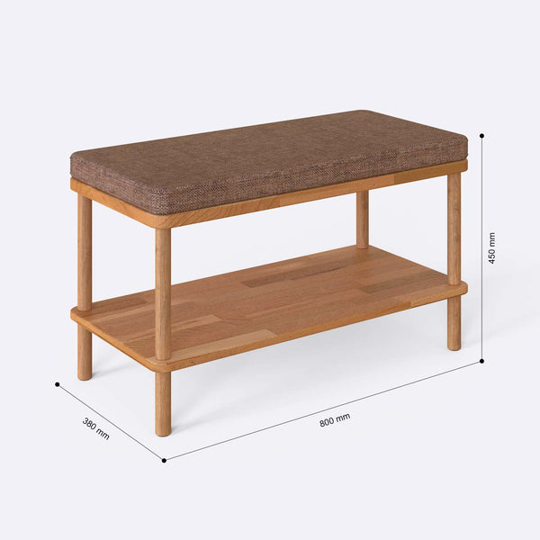 Waljan Bench – 31" x 15" (80 x 38 cm)
