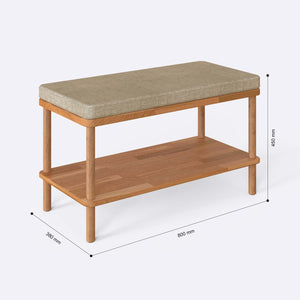 Waljan Bench – 31" x 15" (80 x 38 cm)